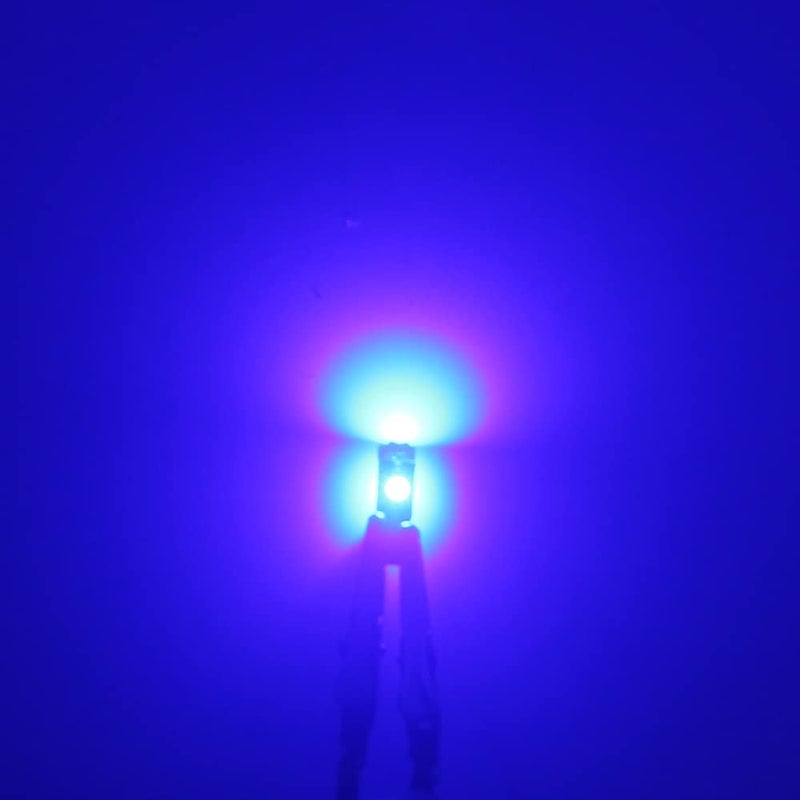 BlyilyB 20-Pack Blue T5 74 73 17 Wedge Led Bulb for 12V Car Dash Dashboard Instrument Panel Cluster Light Bulb Replacement - Image 3